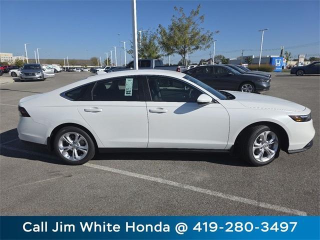 new 2025 Honda Accord car, priced at $28,845