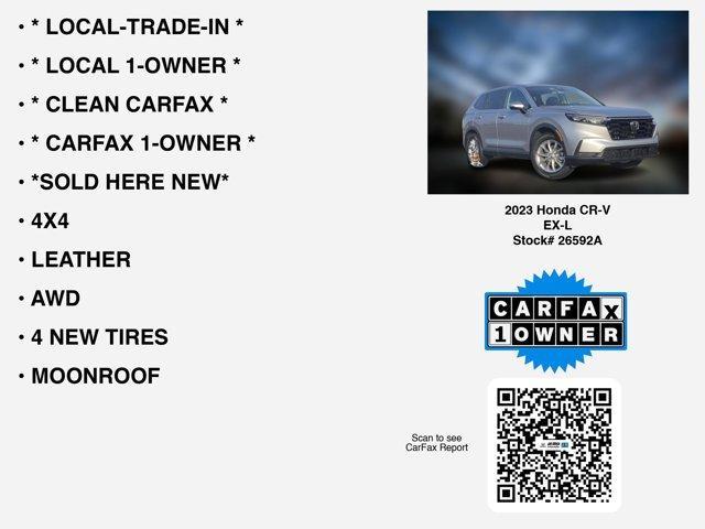 used 2023 Honda CR-V car, priced at $31,821