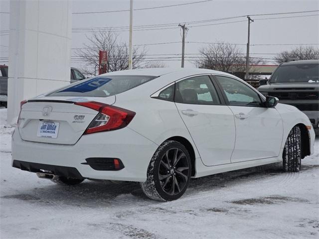 used 2019 Honda Civic car, priced at $19,651