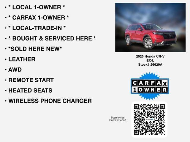 used 2023 Honda CR-V car, priced at $29,995