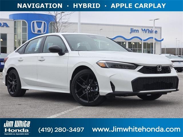 new 2026 Honda Civic Hybrid car, priced at $30,695