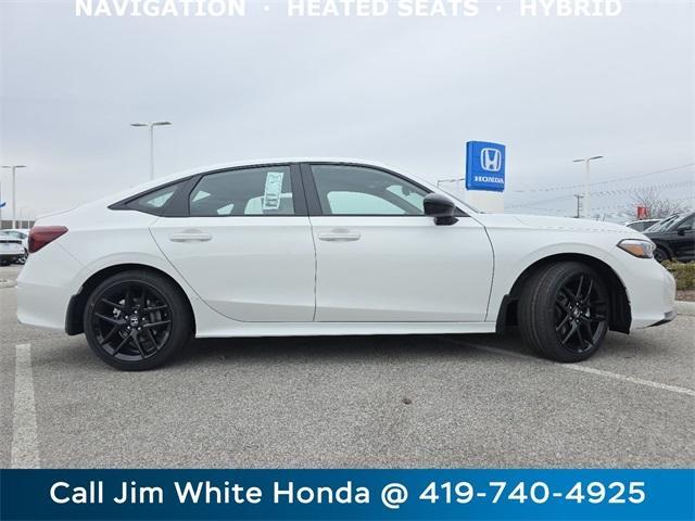 new 2026 Honda Civic Hybrid car, priced at $30,695