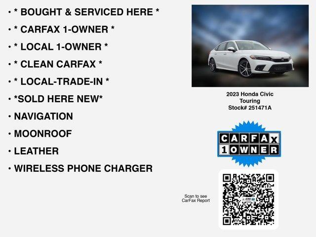 used 2023 Honda Civic car, priced at $25,545