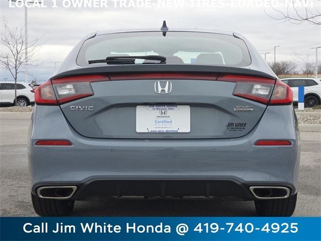 used 2022 Honda Civic car, priced at $24,695