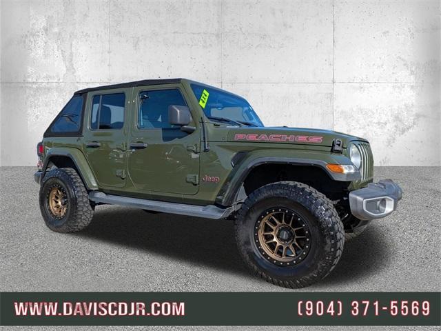 used 2021 Jeep Wrangler Unlimited car, priced at $23,754