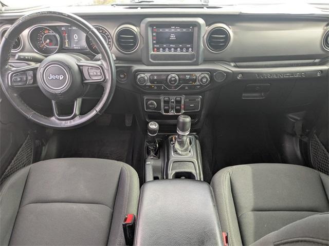 used 2021 Jeep Wrangler Unlimited car, priced at $22,954