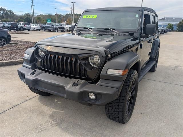 used 2021 Jeep Wrangler Unlimited car, priced at $22,954