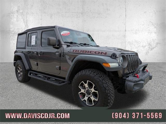 used 2021 Jeep Wrangler Unlimited car, priced at $35,954
