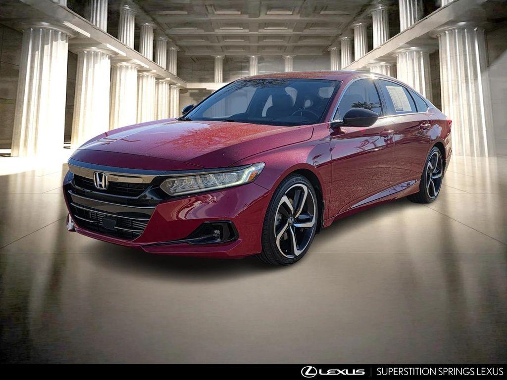 used 2021 Honda Accord car, priced at $21,826