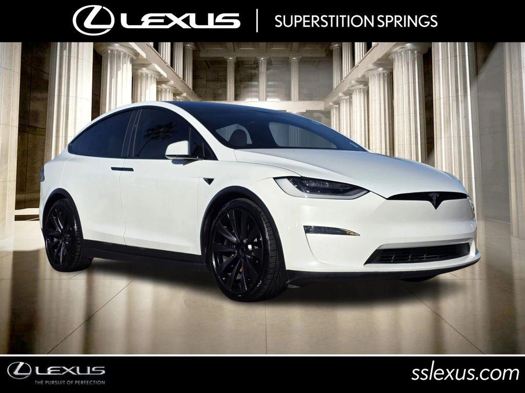 used 2022 Tesla Model X car, priced at $45,387