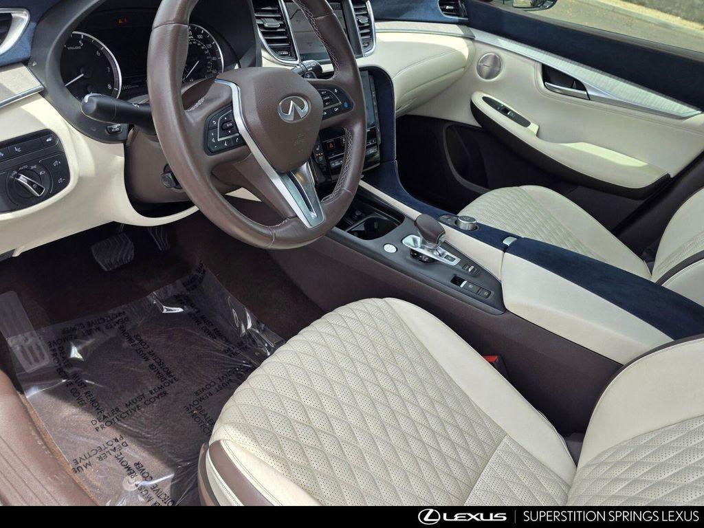 used 2021 INFINITI QX50 car, priced at $24,195