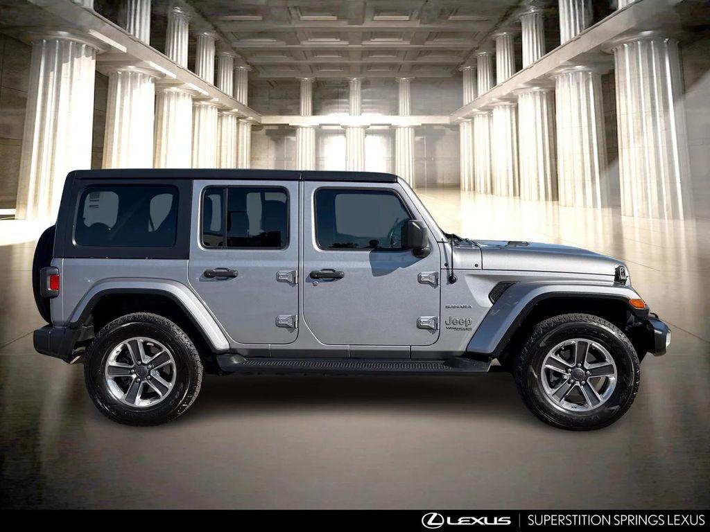 used 2020 Jeep Wrangler Unlimited car, priced at $18,536
