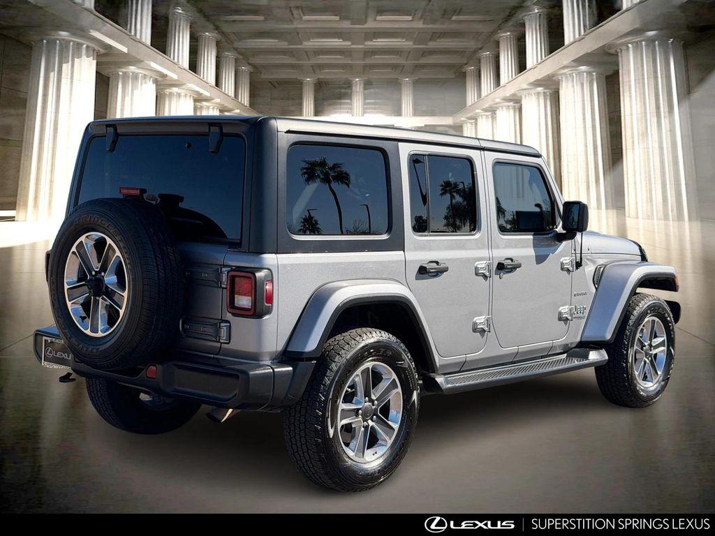 used 2020 Jeep Wrangler Unlimited car, priced at $18,536