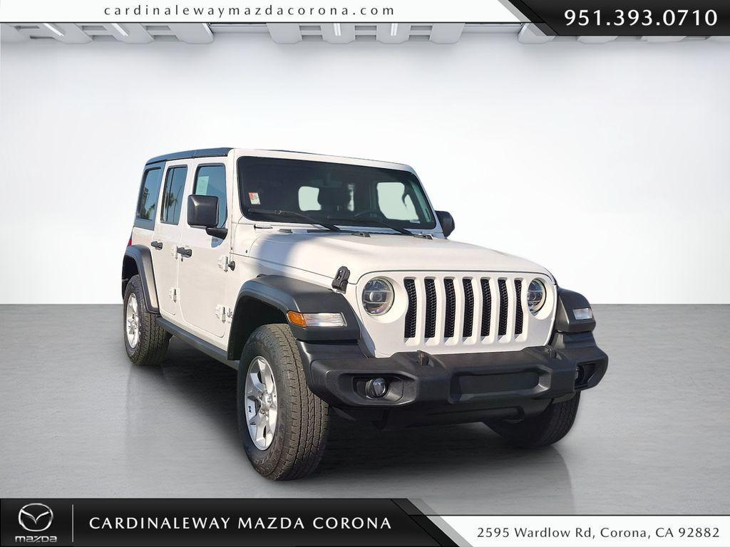 used 2021 Jeep Wrangler Unlimited car, priced at $24,478