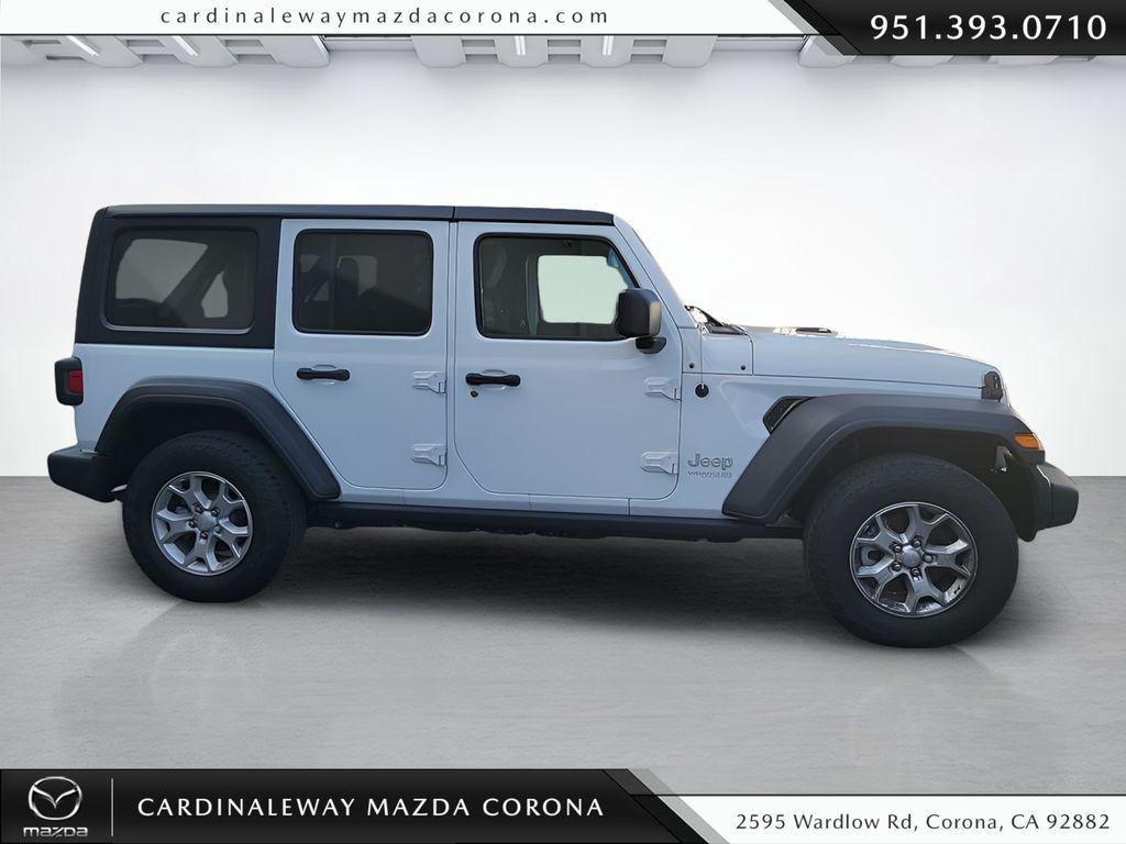used 2021 Jeep Wrangler Unlimited car, priced at $24,167