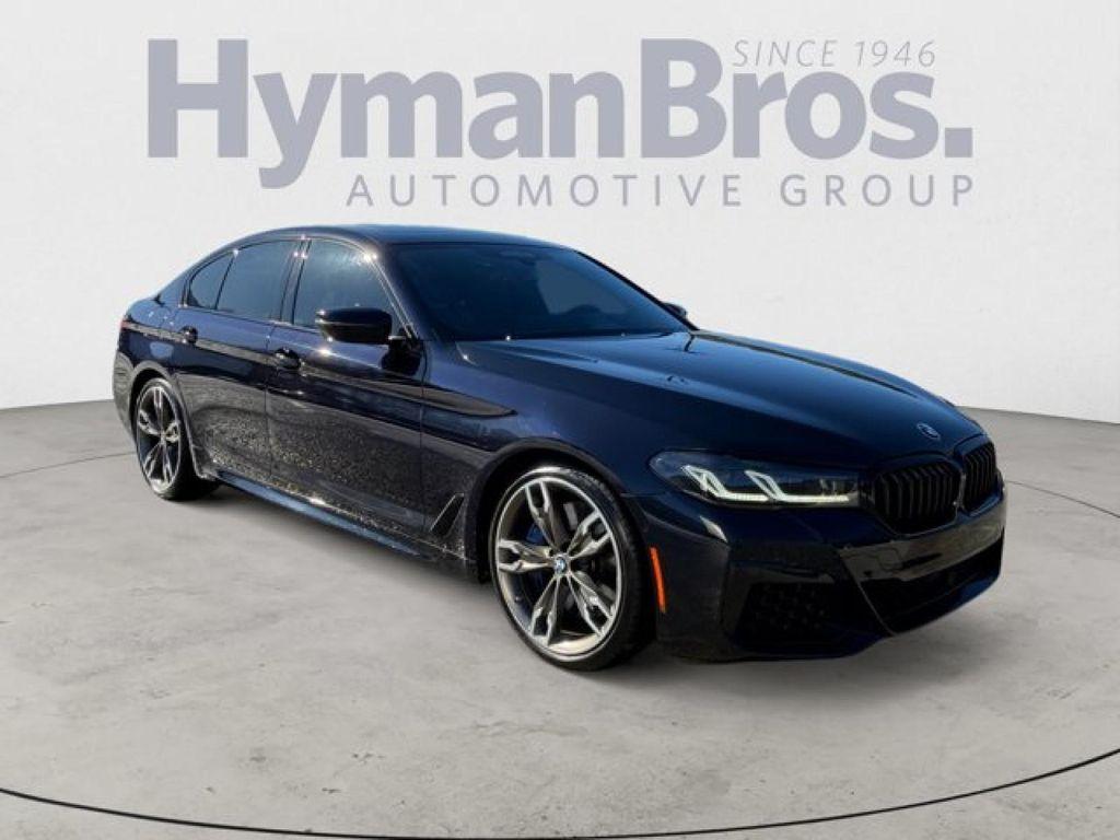used 2022 BMW M550 car, priced at $56,995