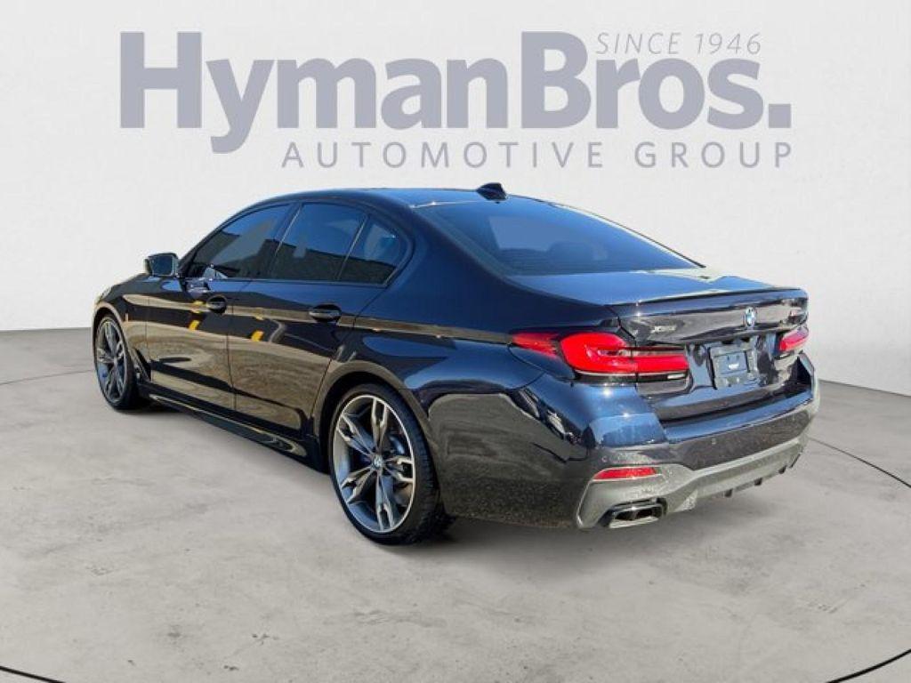 used 2022 BMW M550 car, priced at $56,995