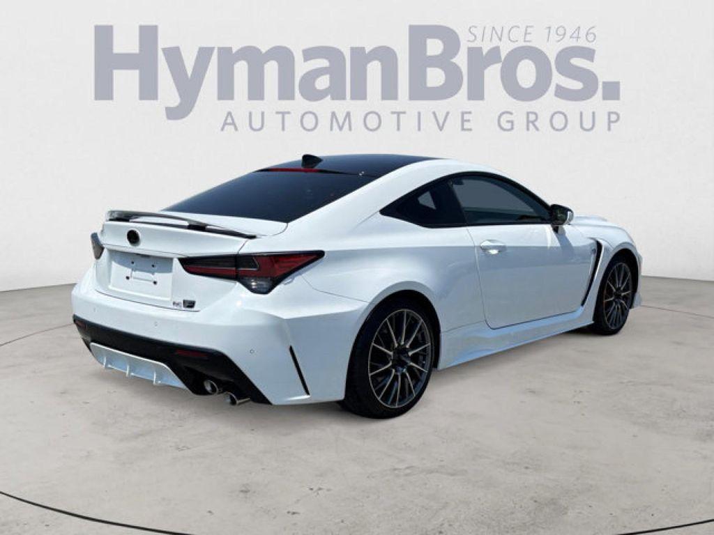 used 2022 Lexus RC F car, priced at $64,500