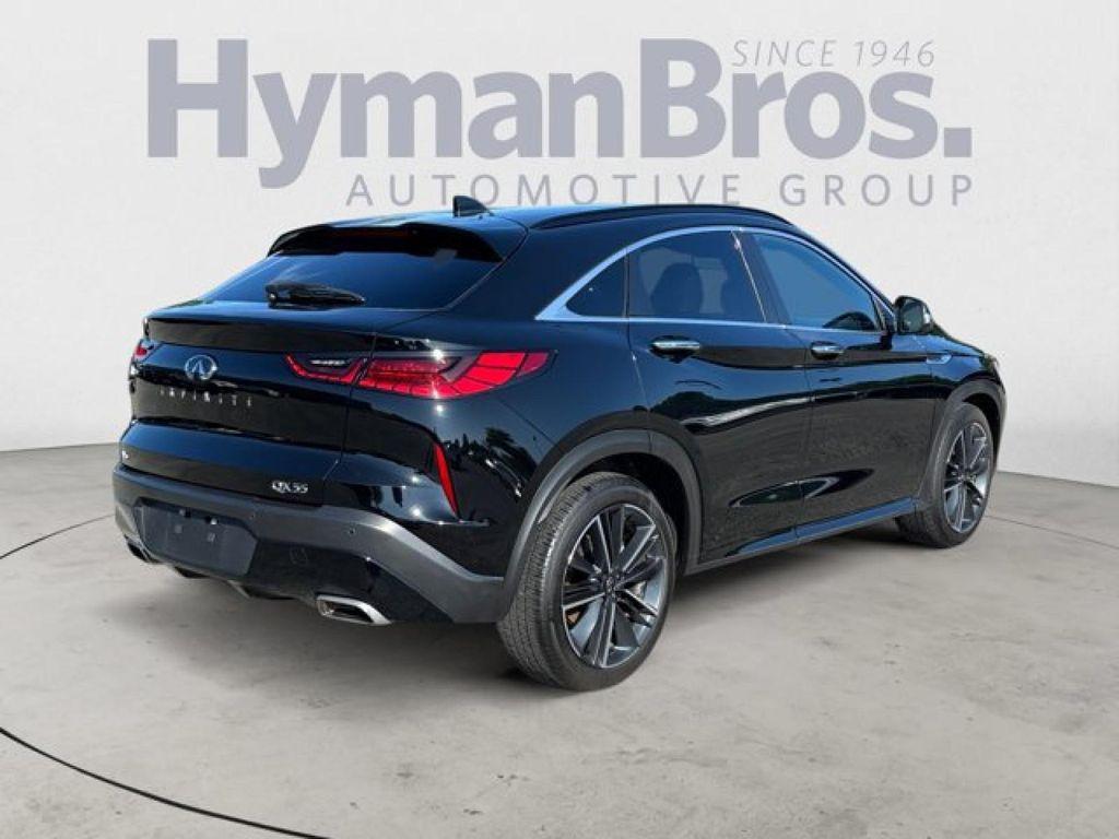 used 2025 INFINITI QX55 car, priced at $39,995