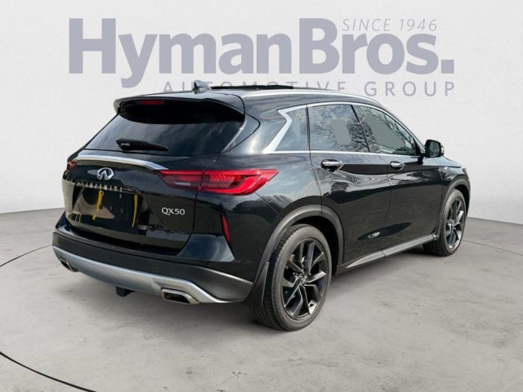 used 2022 INFINITI QX50 car, priced at $35,995