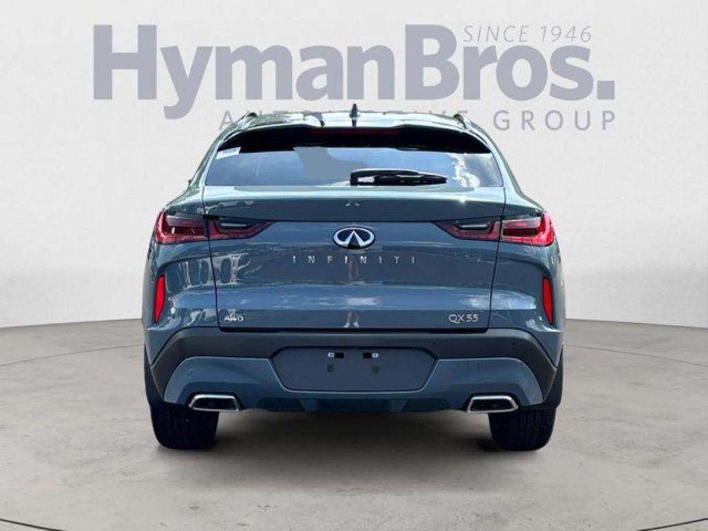 new 2025 INFINITI QX55 car, priced at $48,506