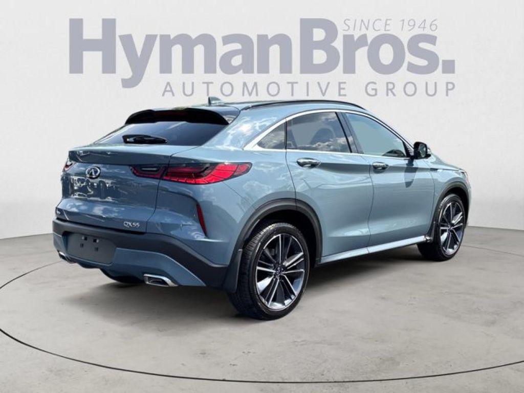 new 2025 INFINITI QX55 car, priced at $48,506