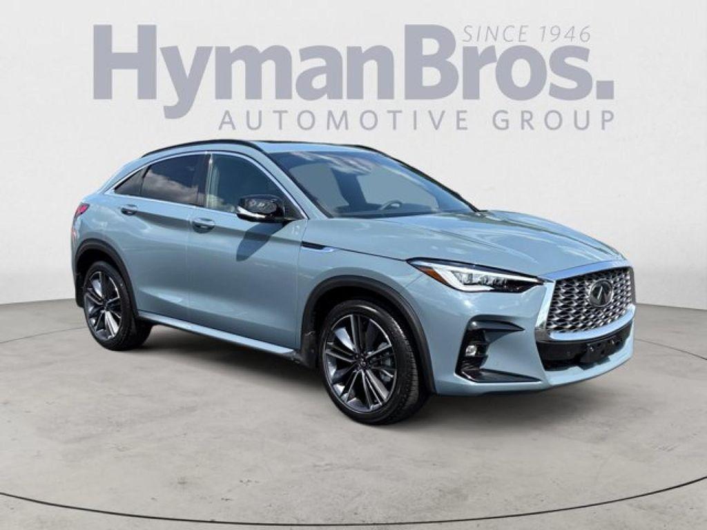 new 2025 INFINITI QX55 car, priced at $48,506