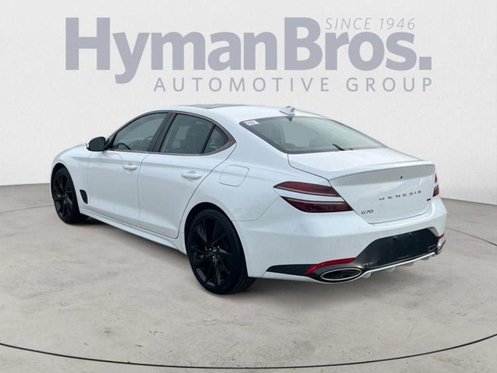 used 2023 Genesis G70 car, priced at $36,495