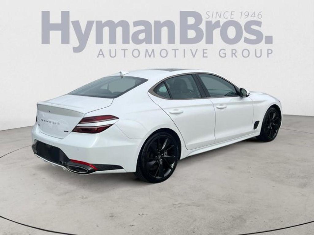 used 2023 Genesis G70 car, priced at $36,495