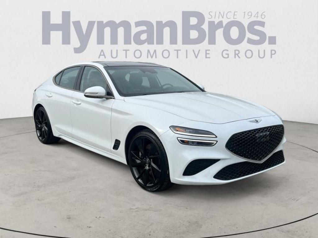 used 2023 Genesis G70 car, priced at $36,495