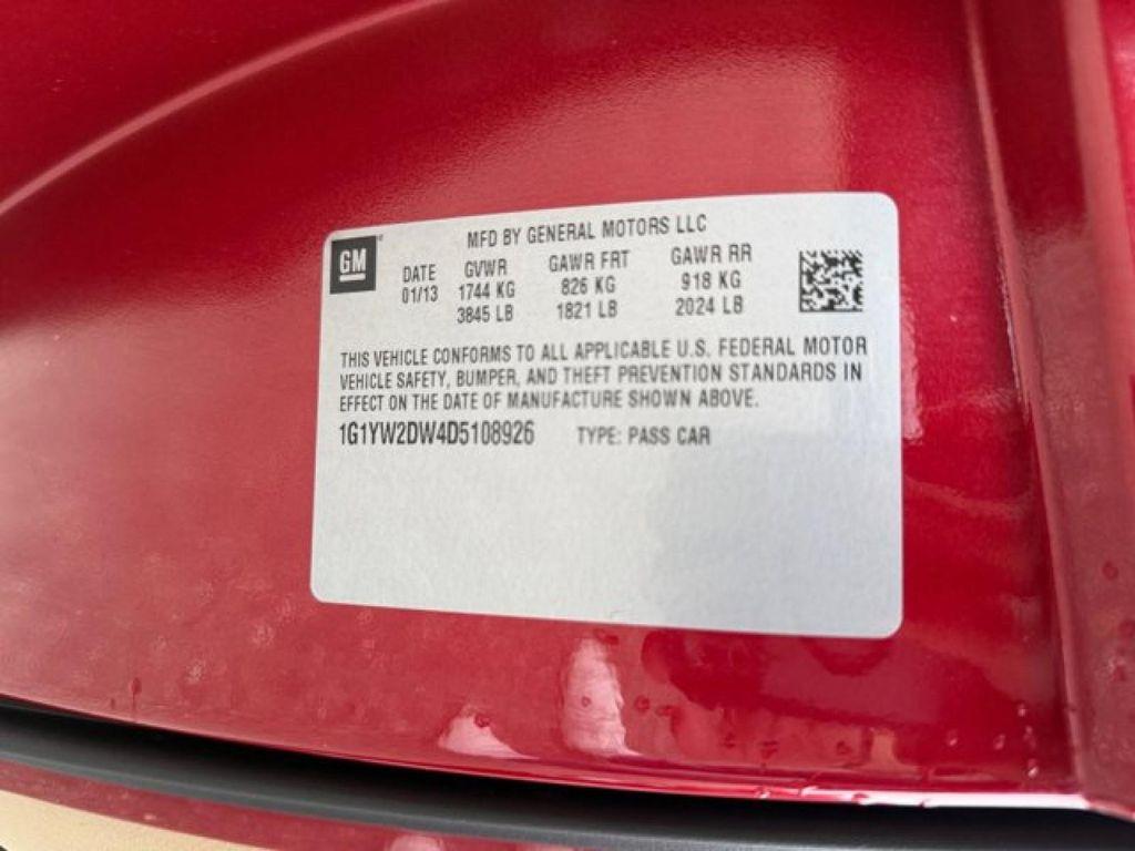 used 2013 Chevrolet Corvette car, priced at $48,995