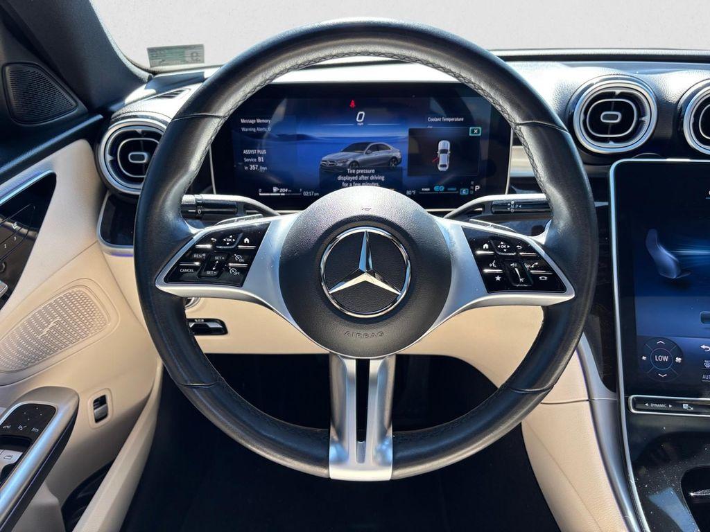 used 2022 Mercedes-Benz C-Class car, priced at $32,995