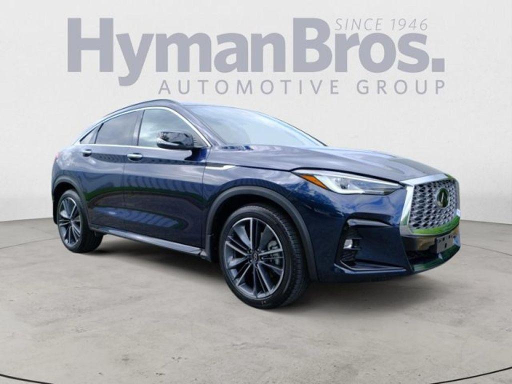 new 2025 INFINITI QX55 car, priced at $43,019