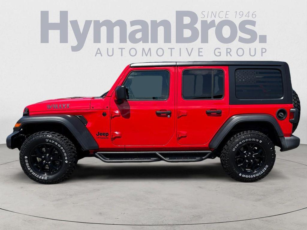 used 2021 Jeep Wrangler car, priced at $33,995
