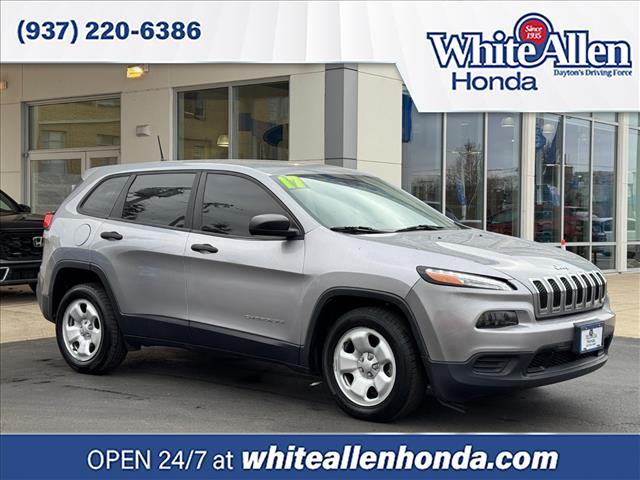 used 2017 Jeep Cherokee car, priced at $9,798