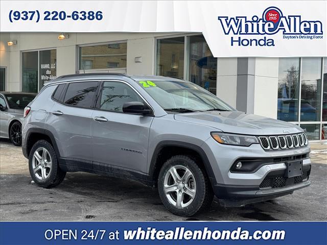 used 2024 Jeep Compass car, priced at $18,498