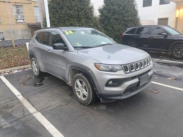 used 2024 Jeep Compass car, priced at $18,896