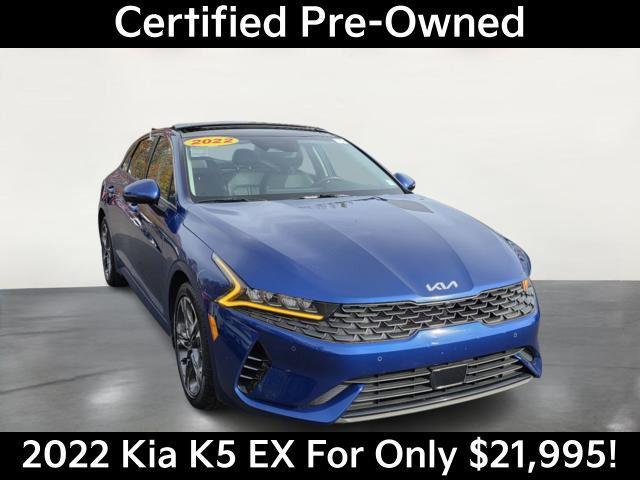 used 2022 Kia K5 car, priced at $21,995