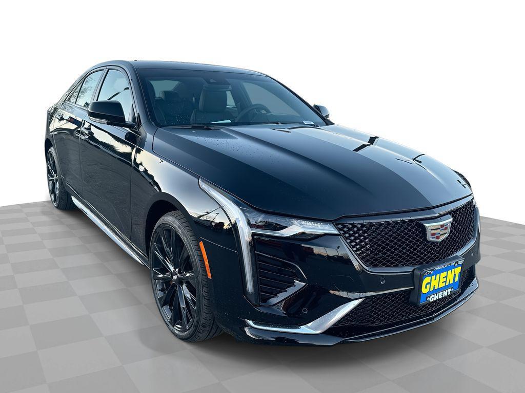 new 2025 Cadillac CT4 car, priced at $47,920