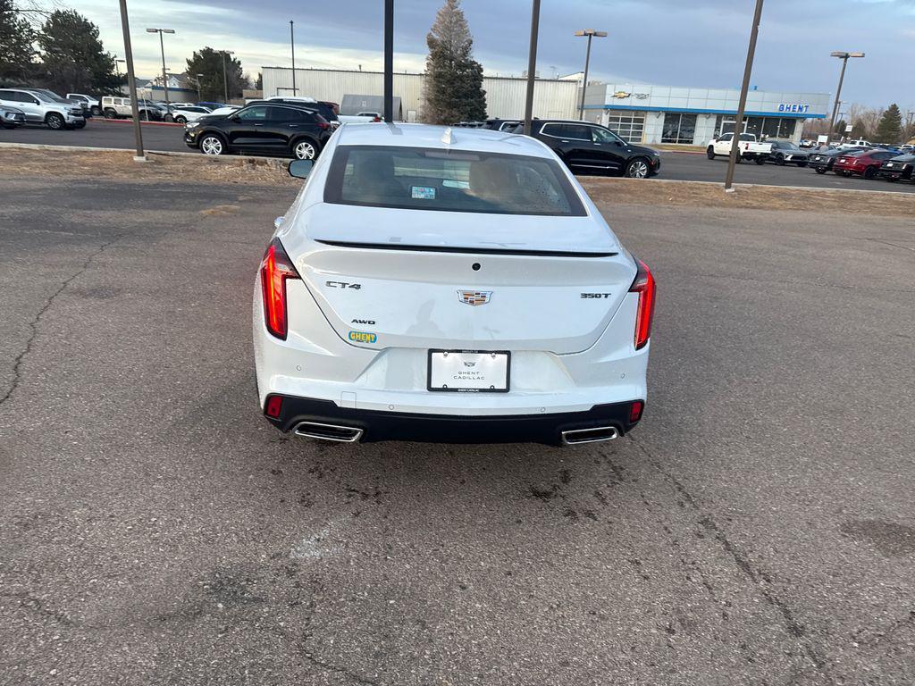 new 2026 Cadillac CT4 car, priced at $52,820