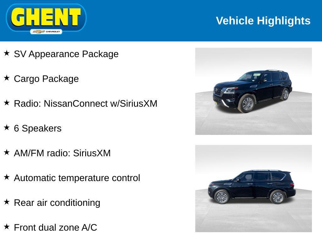 used 2021 Nissan Armada car, priced at $26,641