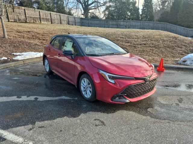 new 2026 Toyota Corolla Hatchback car, priced at $27,989