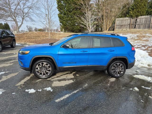 used 2021 Jeep Cherokee car, priced at $22,457