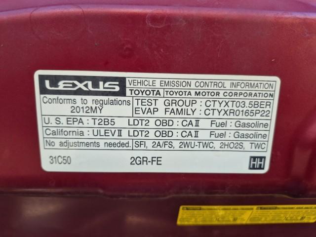 used 2012 Lexus RX 350 car, priced at $12,600