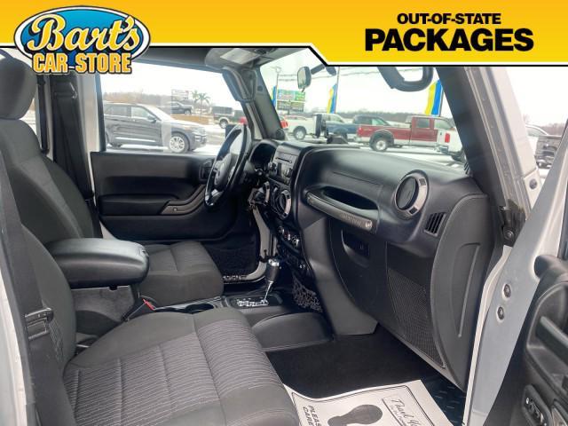 used 2012 Jeep Wrangler Unlimited car, priced at $15,989