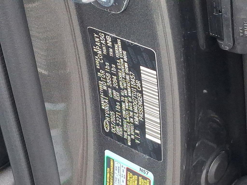 new 2026 Hyundai Elantra car, priced at $25,605