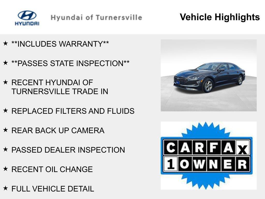 used 2022 Hyundai Sonata car, priced at $19,389