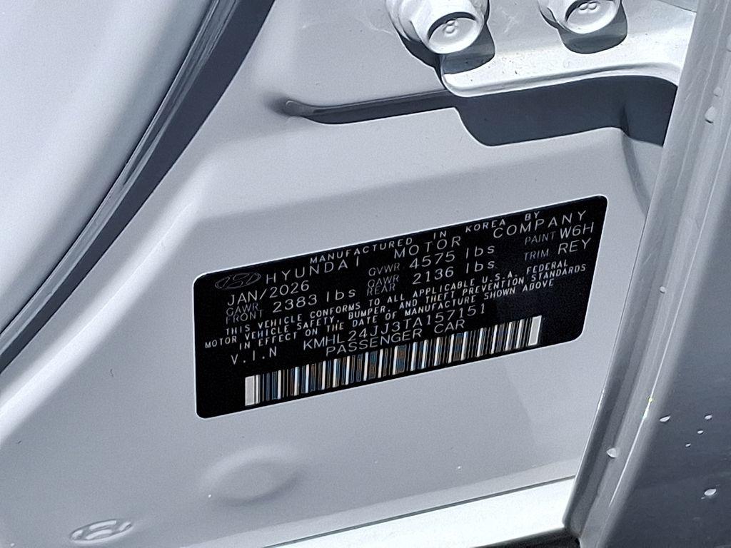 new 2026 Hyundai Sonata Hybrid car, priced at $31,495