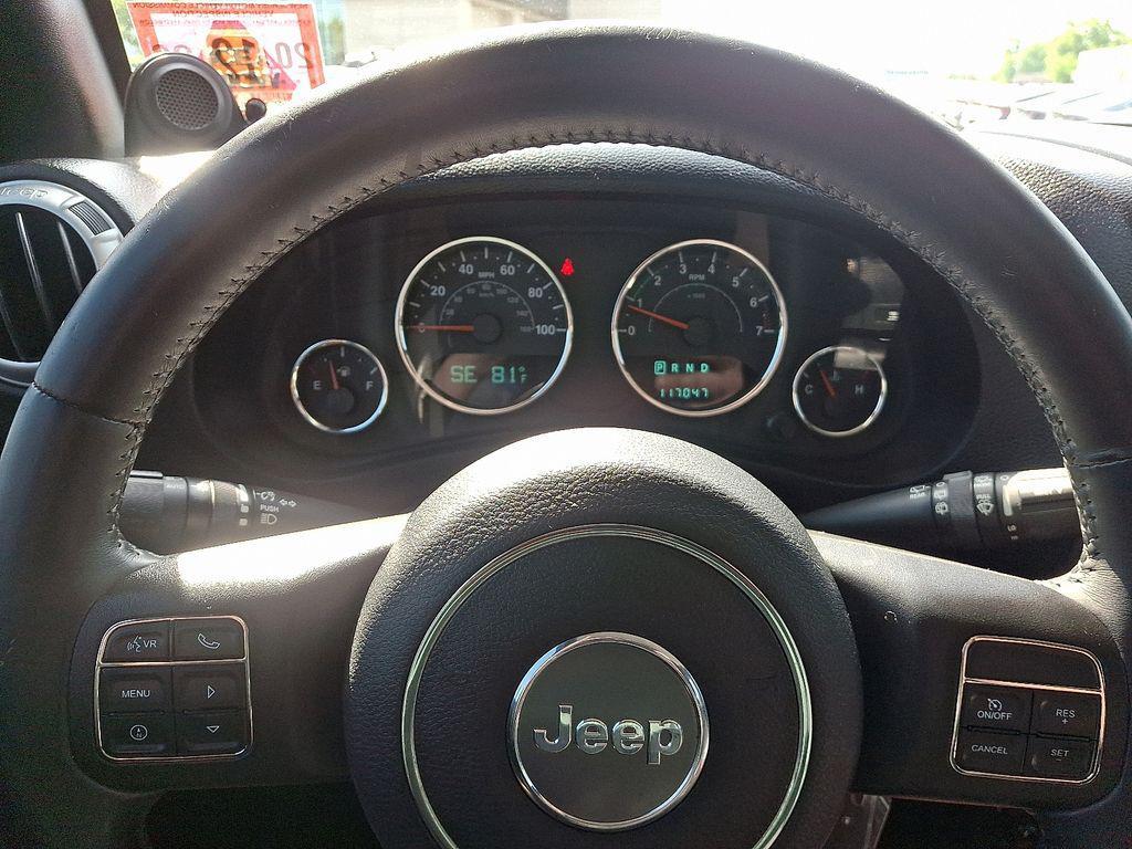 used 2013 Jeep Wrangler Unlimited car, priced at $15,213