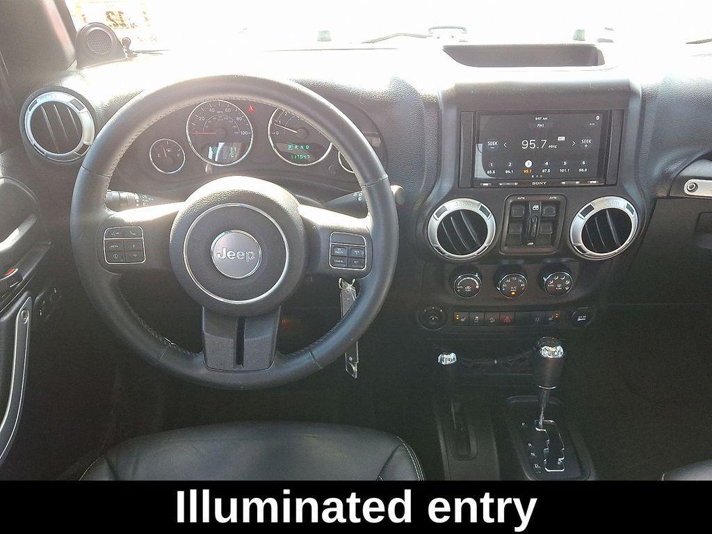 used 2013 Jeep Wrangler Unlimited car, priced at $15,213